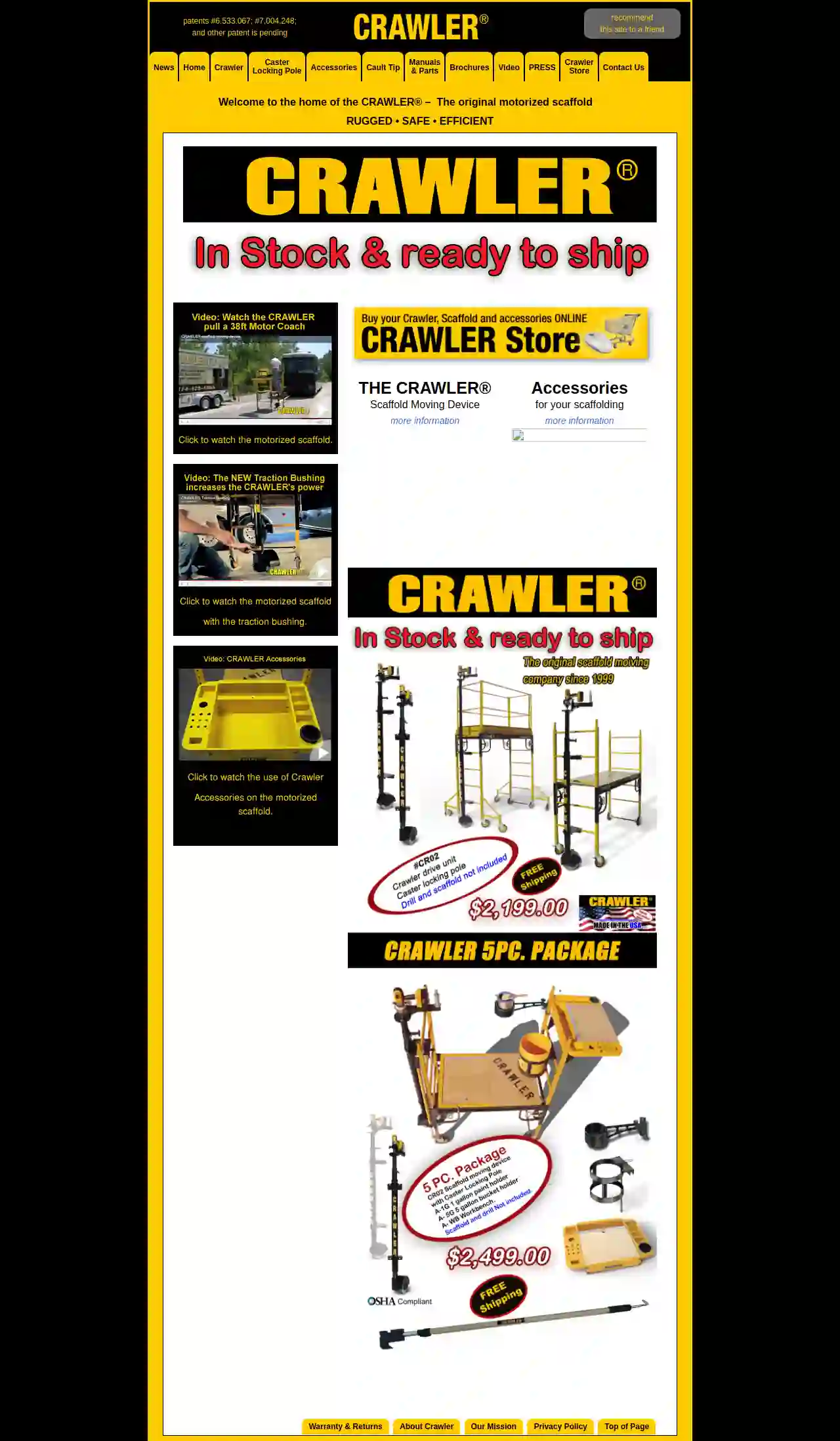 CRAWLER SCAFFOLD