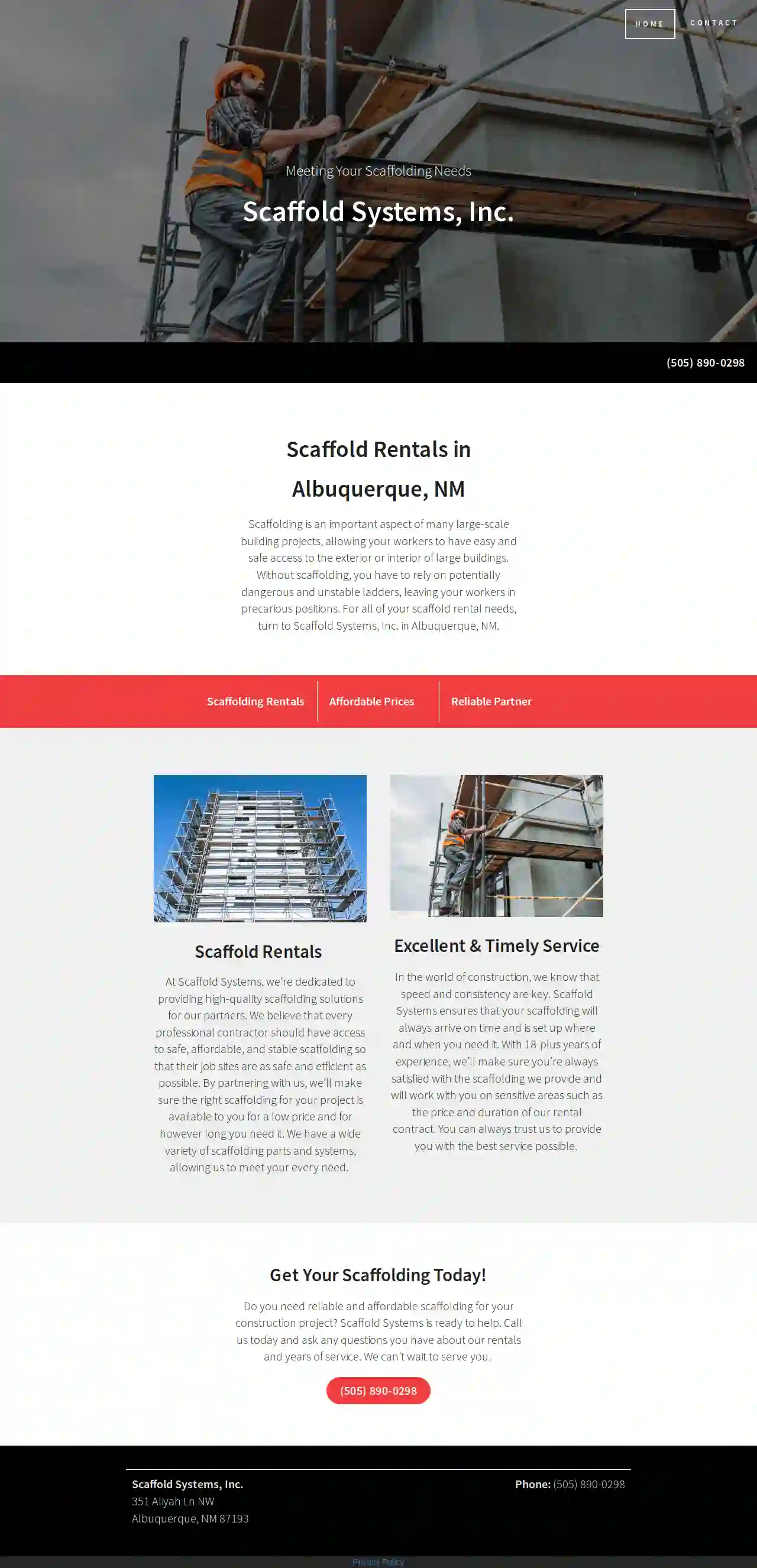 Scaffold Systems Inc