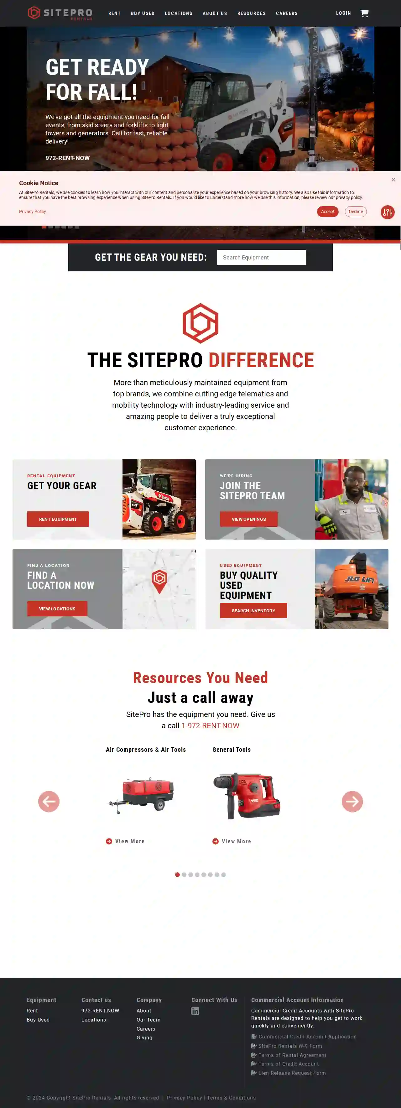 SitePro Rentals