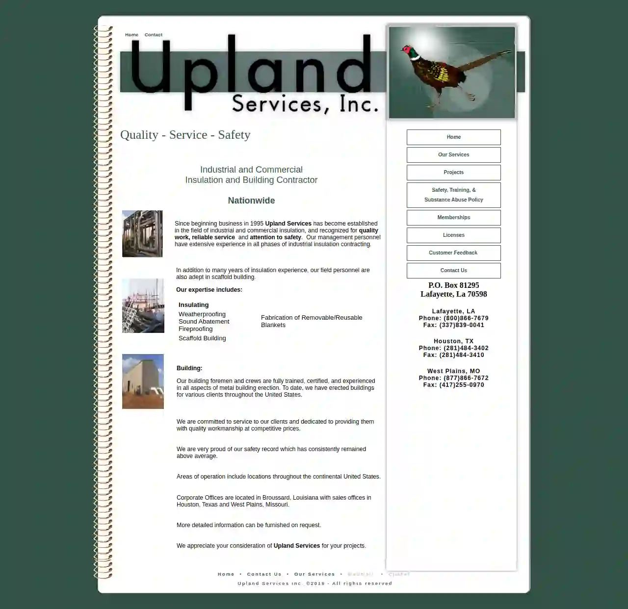 Upland Services, Inc.